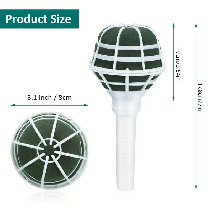 Foam Bouquet Handle Holder Foa - Bouquet Holder Foam ulasan dan harga