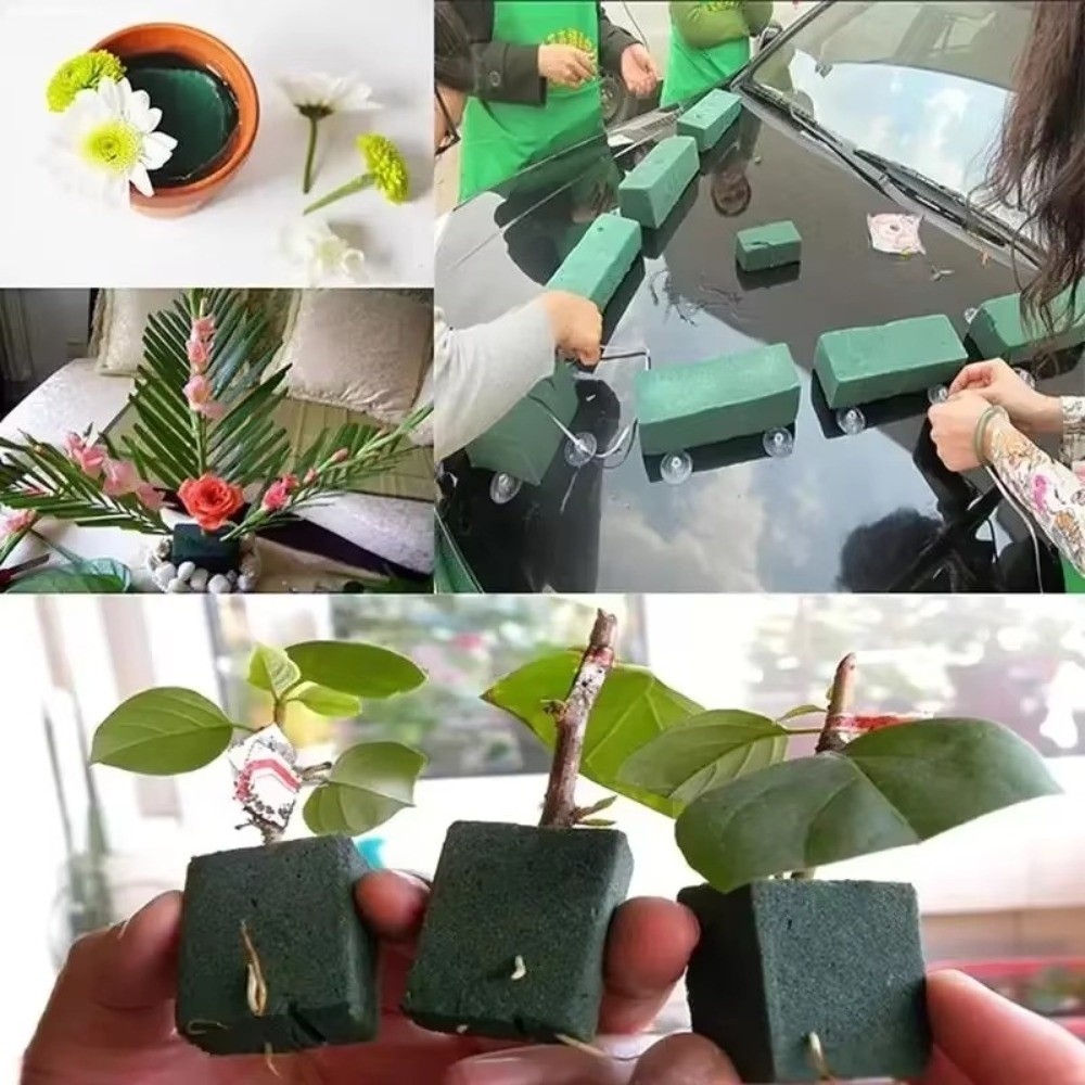Green Flower Arrangement Foam  - Bouquet Holder Foam ulasan dan harga