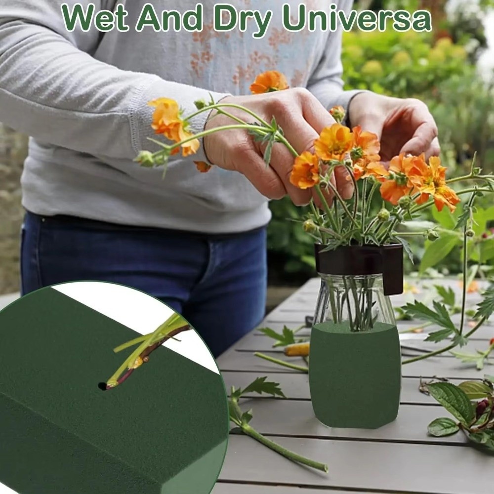 Green Flower Arrangement Foam  - Bouquet Holder Foam ulasan dan harga