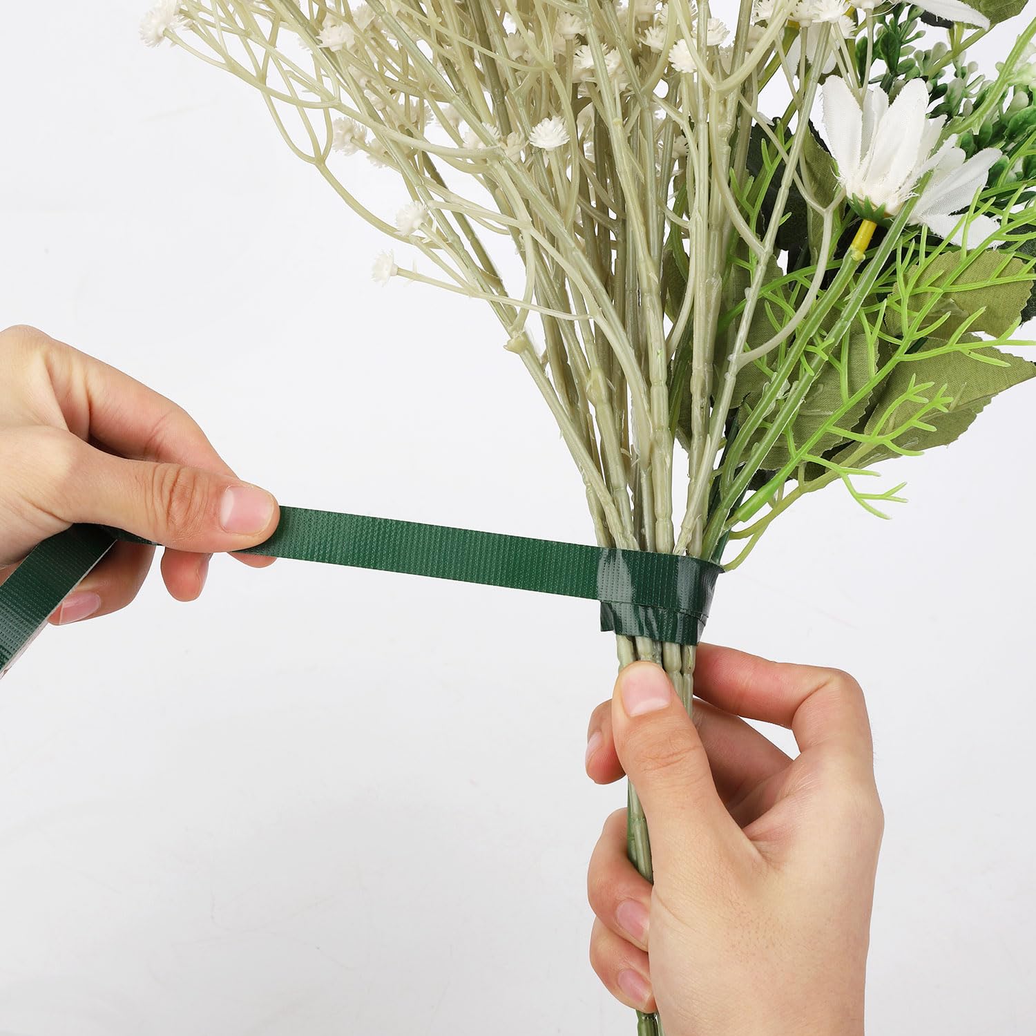 30M Green waterproof transpare - Floral Tape Green ulasan dan harga