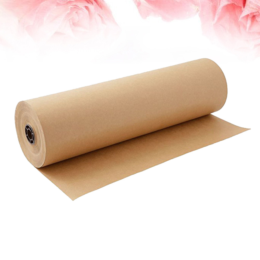 Kraft Paper Roll Newspaper Des - Flower Wrap Kraft ulasan dan harga