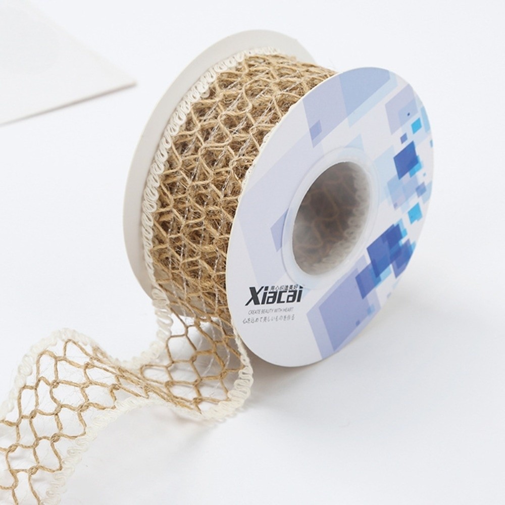 Boho Jute Burlap Ribbon Natura - Twine Jute Natural ulasan dan harga