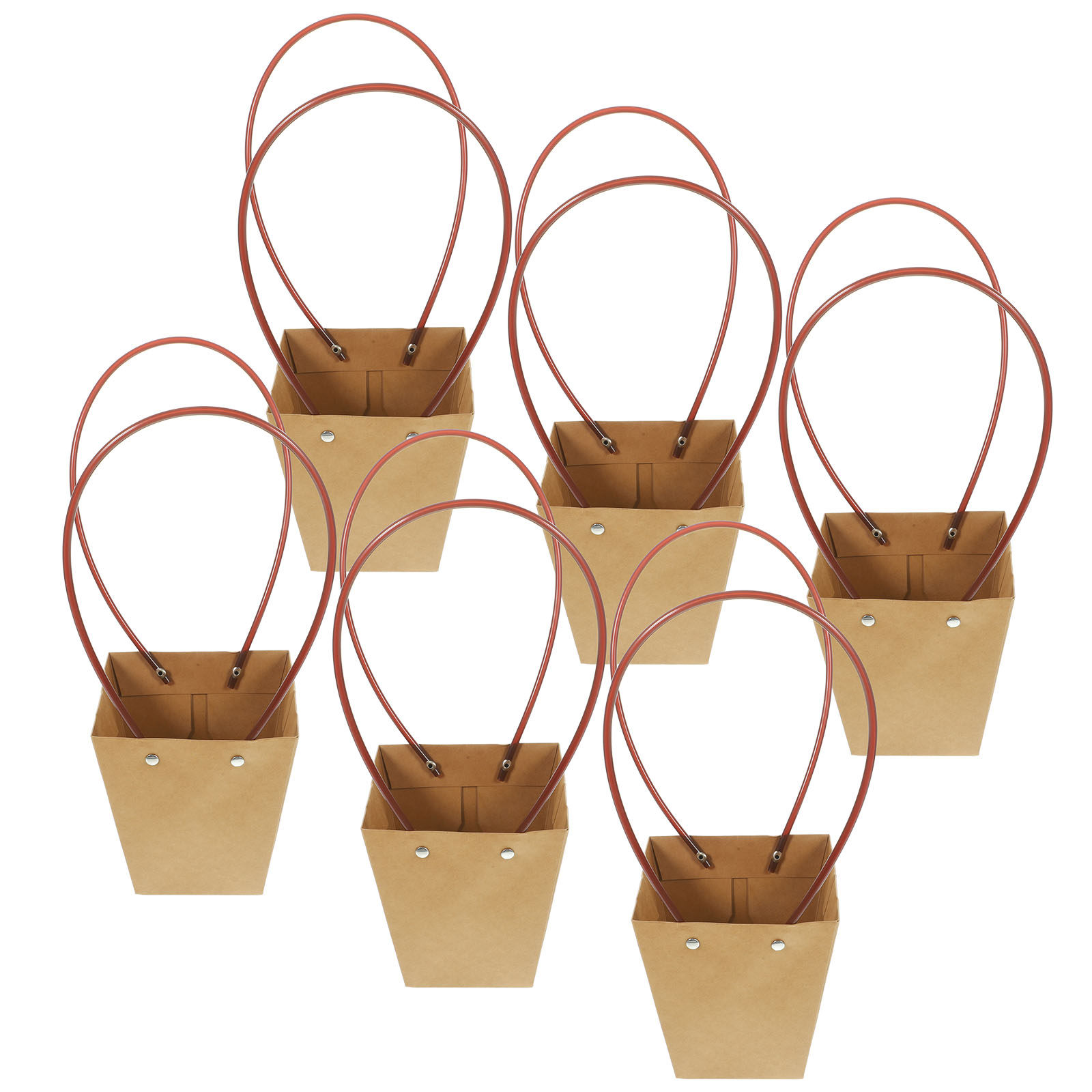 6Pcs Waterproof Kraft Paper Fl - Flower Wrap Kraft ulasan dan harga