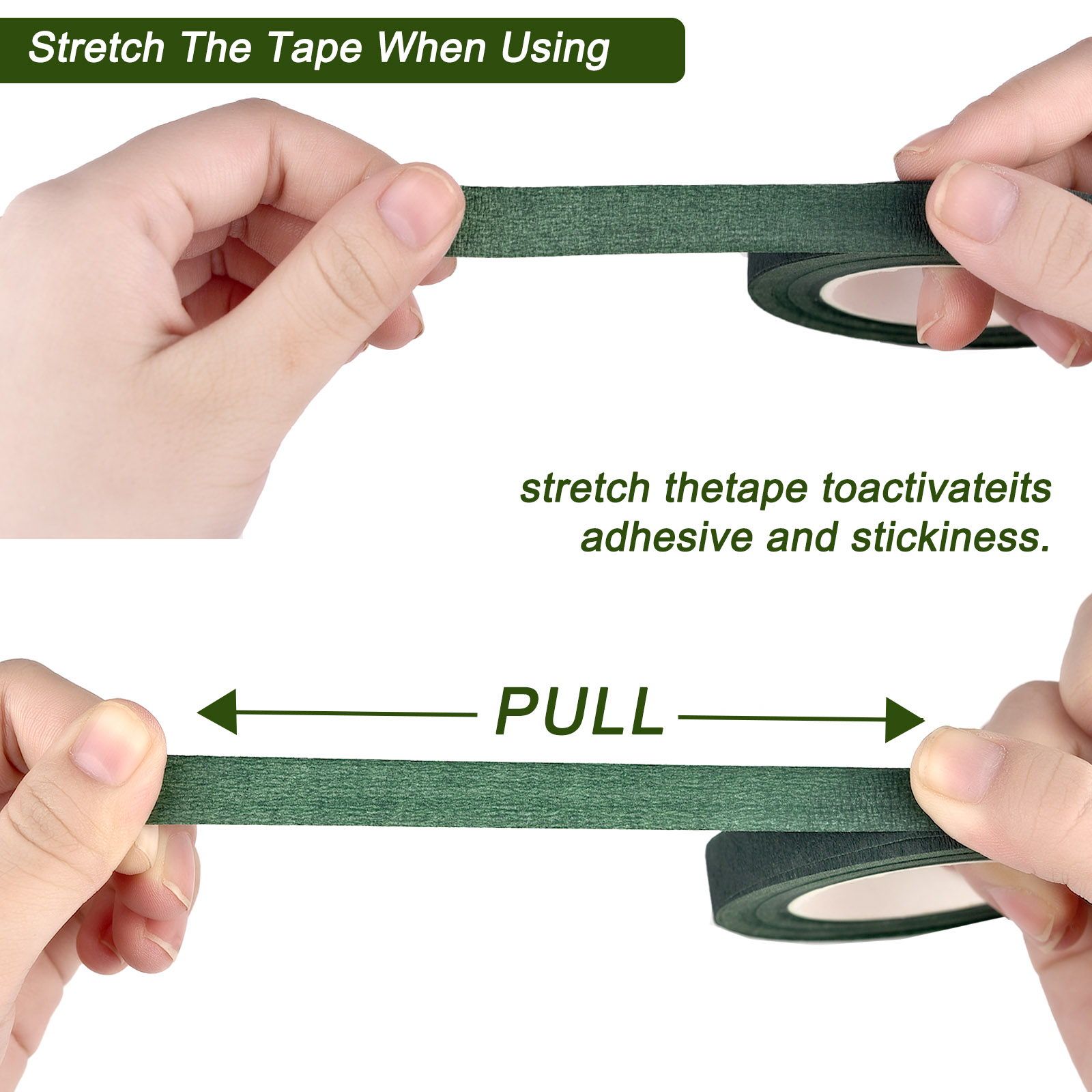 30yards Floral Stem Tape Corsa - Floral Tape Green ulasan dan harga