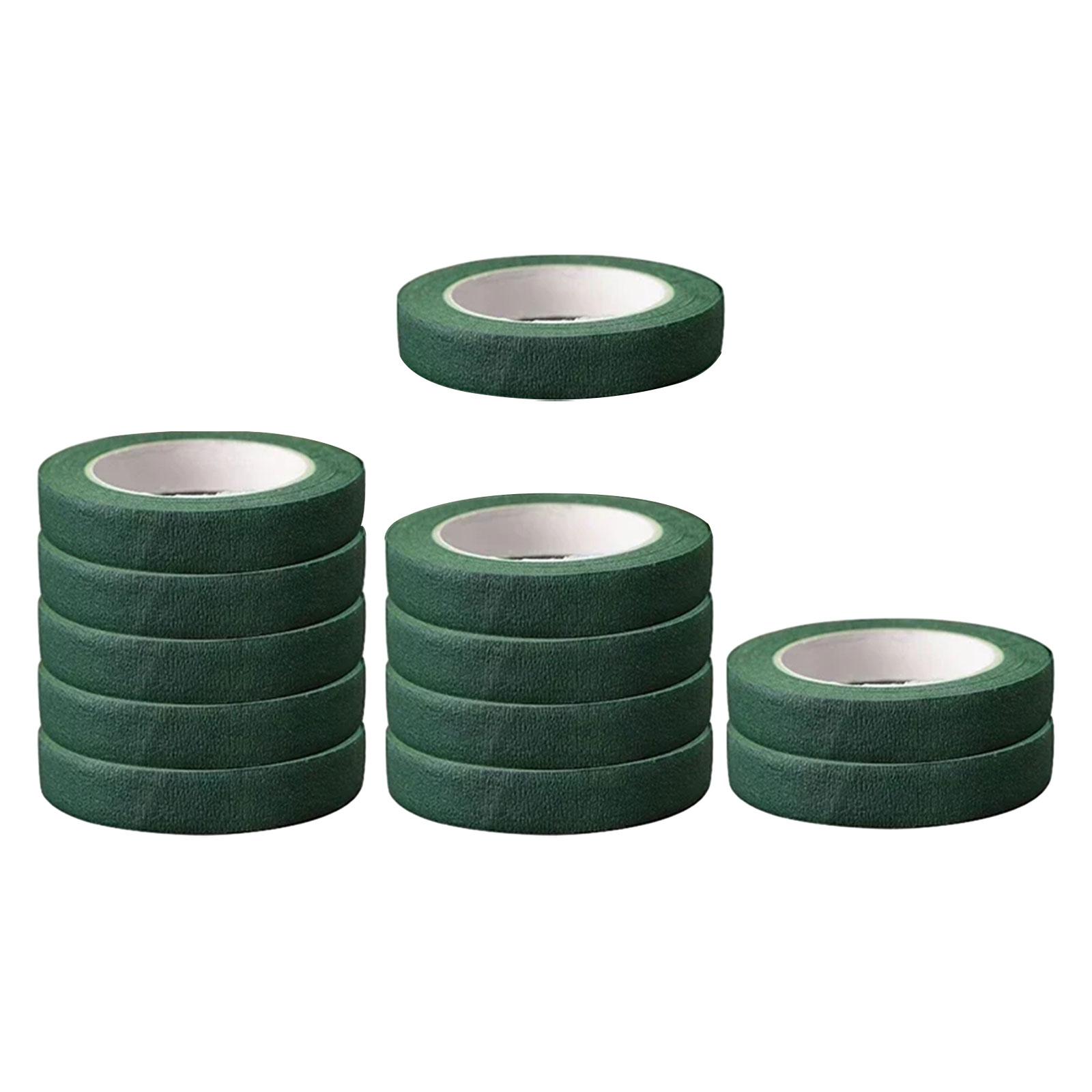 12 Rolls Floral Tapes, Dark Gr - Floral Tape Green ulasan dan harga