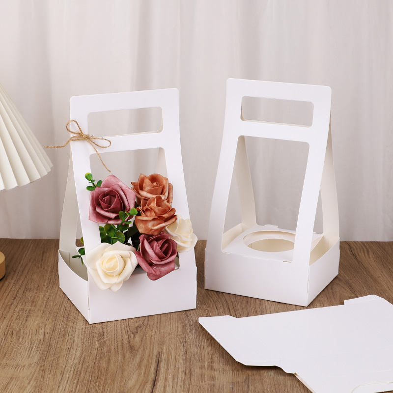 3/5Pcs Handheld Flower Box Kra - Flower Wrap Kraft ulasan dan harga