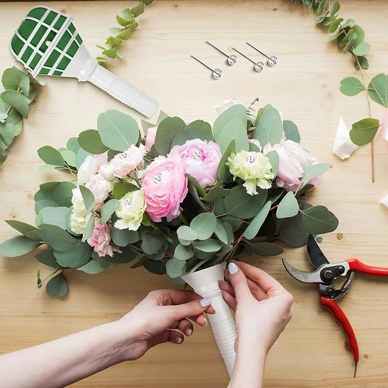 yes1/3Pcs Deluxe Bouquet Holde - Bouquet Holder Foam ulasan dan harga