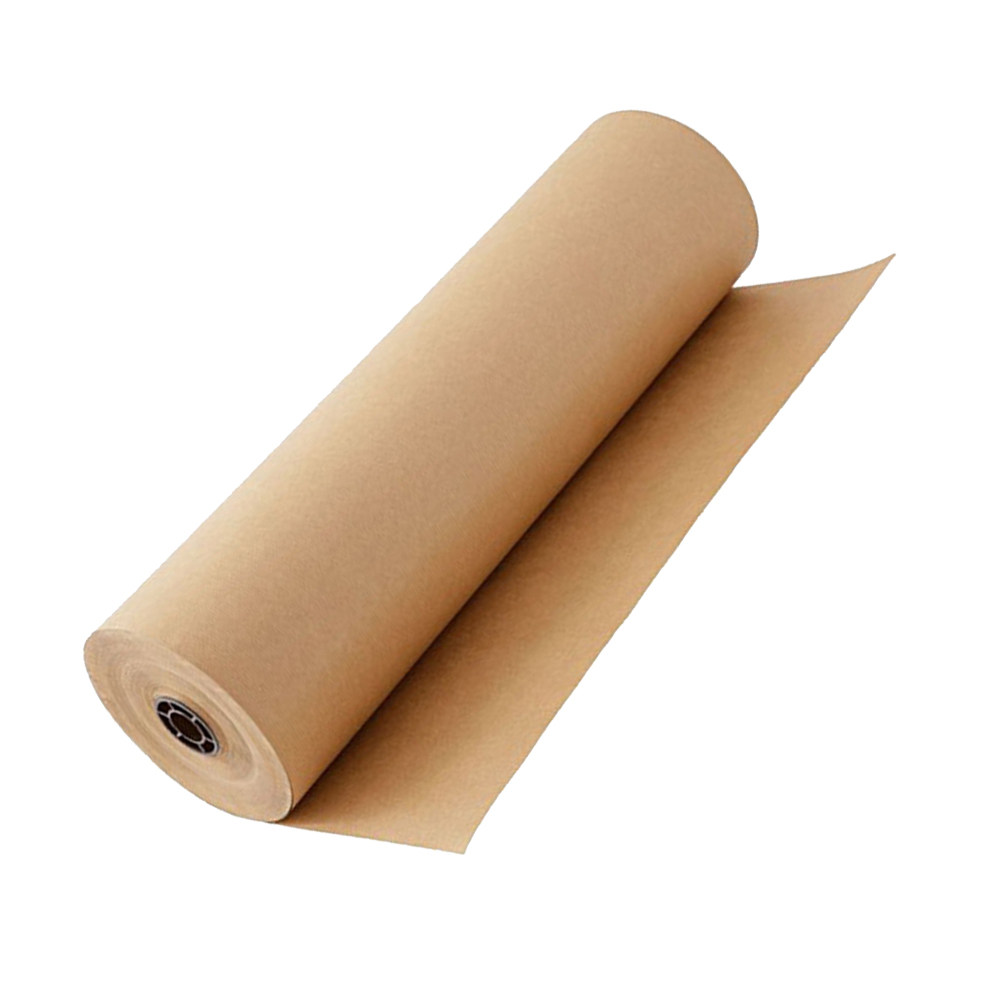 Strong Kraft Paper Roll Retro  - Flower Wrap Kraft ulasan dan harga