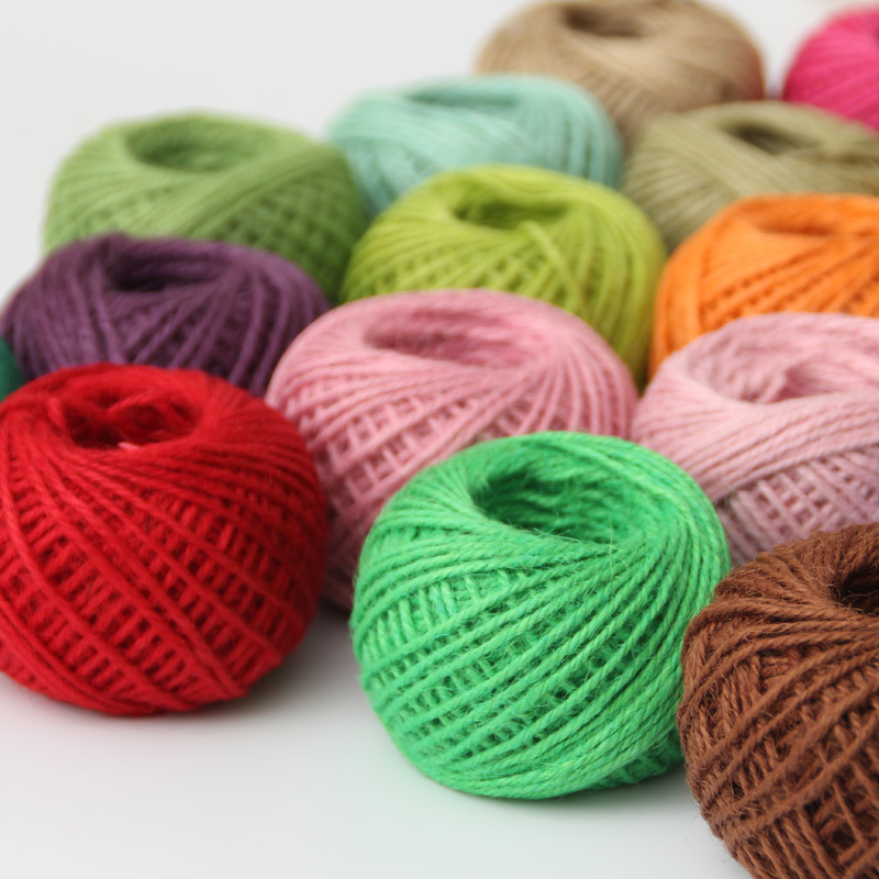 50m Natural Jute Twine for Art - Twine Jute Natural ulasan dan harga