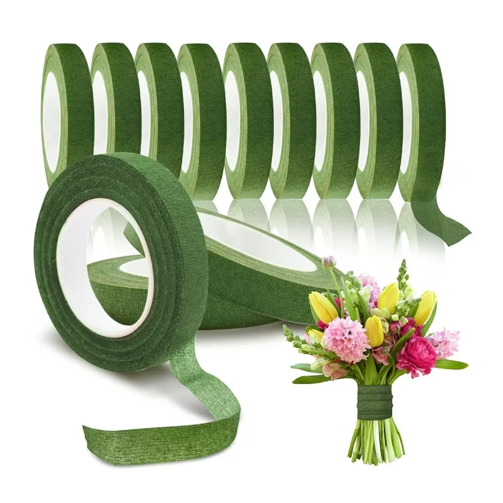 Green Beautiful Floral Tapes 1 - Floral Tape Green ulasan dan harga