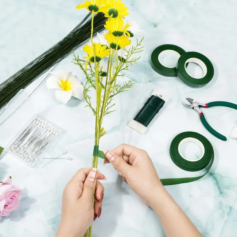 Green Beautiful Floral Tapes 1 - Floral Tape Green ulasan dan harga