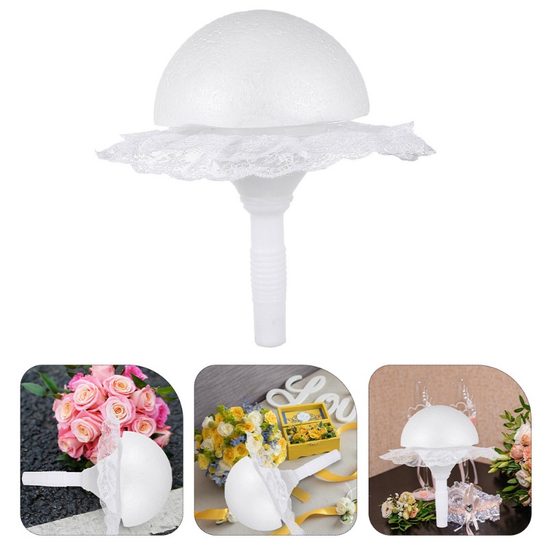 Artificial Flower Holder,DIY W - Bouquet Holder Foam ulasan dan harga