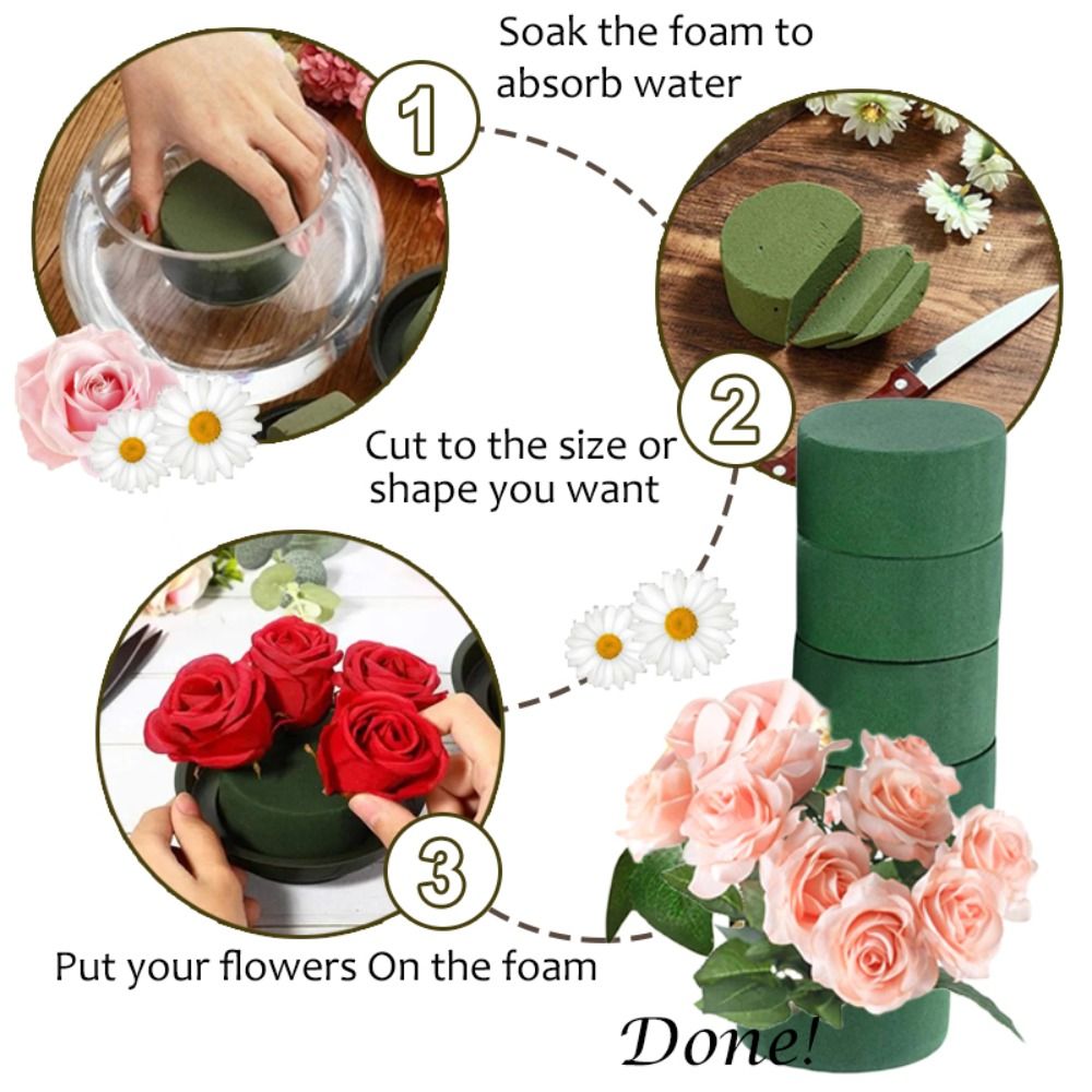 Floriculture Florist Flower Mu - Bouquet Holder Foam ulasan dan harga