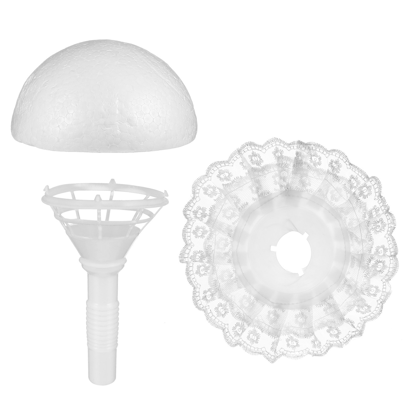 1Set Premium Foam Hemispherica - Bouquet Holder Foam ulasan dan harga