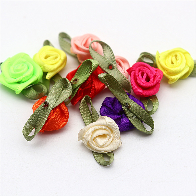Green Leaf Rose Ribbon Small R - Floral Tape Green ulasan dan harga