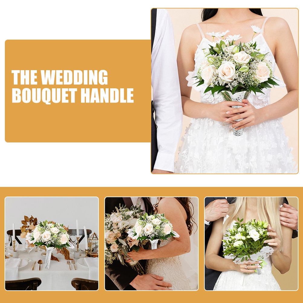 Bridal Bouquet Foam Holder Wed - Bouquet Holder Foam ulasan dan harga