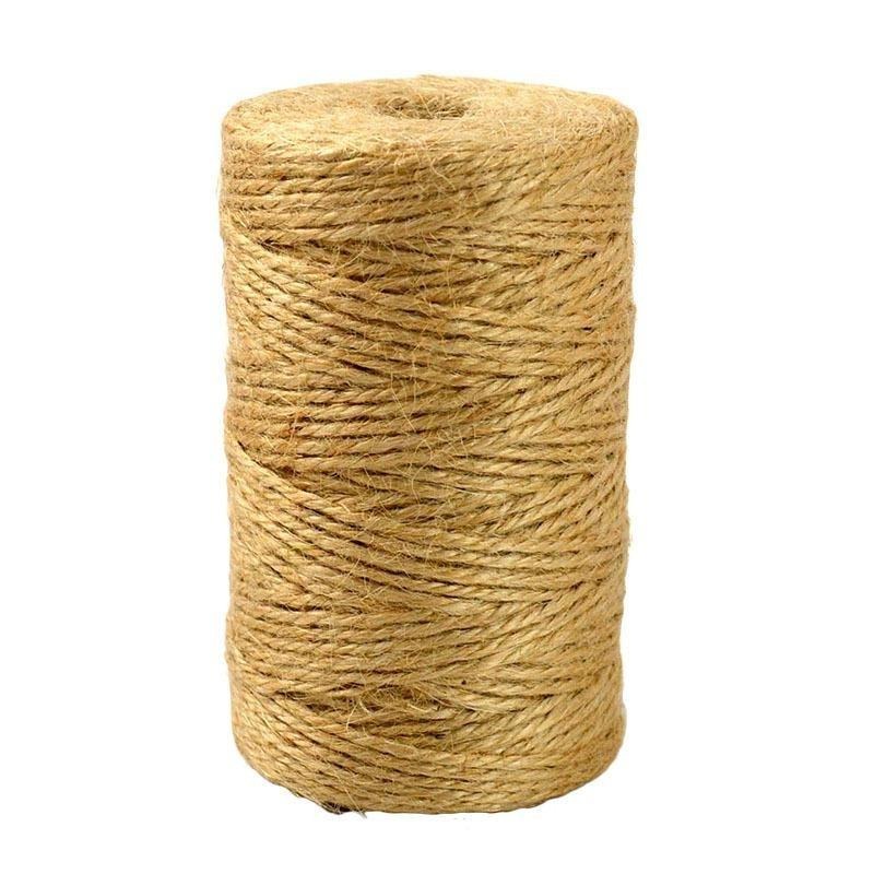 Jute Twine 100M Natural Sisal  - Twine Jute Natural ulasan dan harga