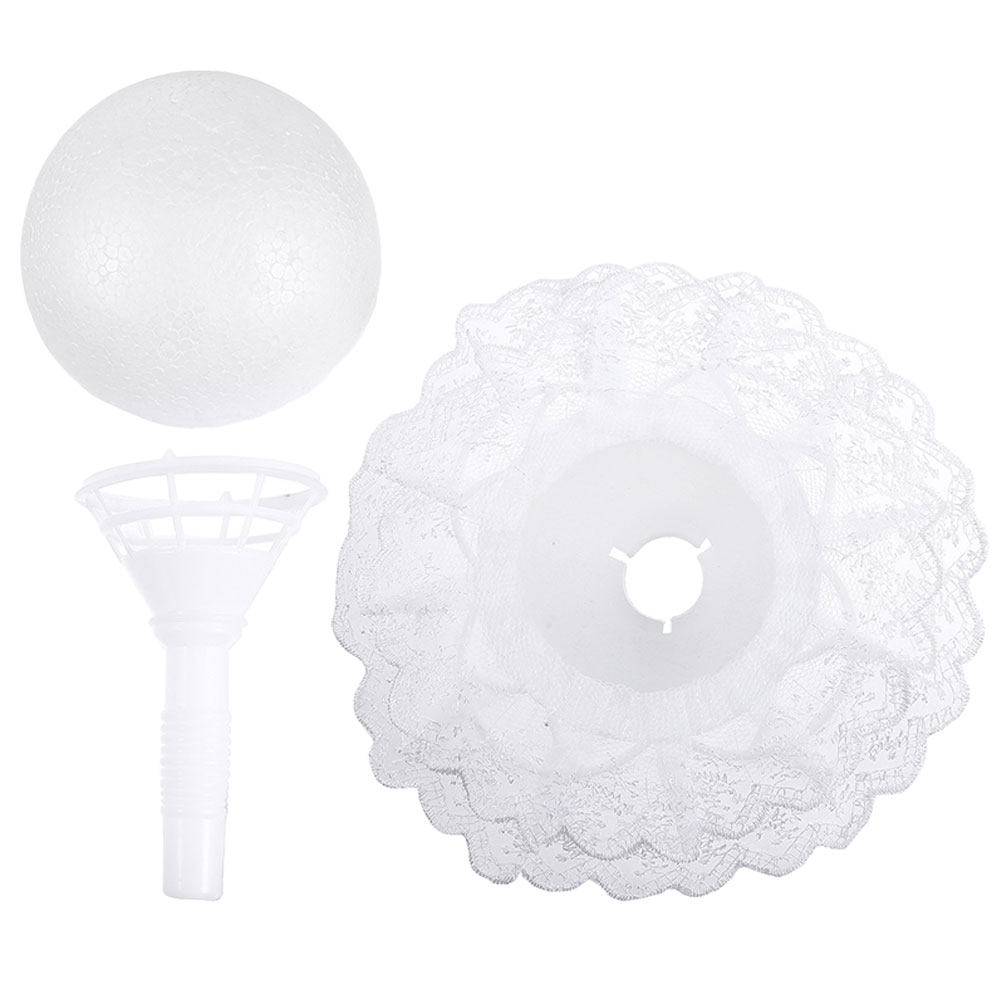 1Set Half Ball Foam Bouquet Ho - Bouquet Holder Foam ulasan dan harga