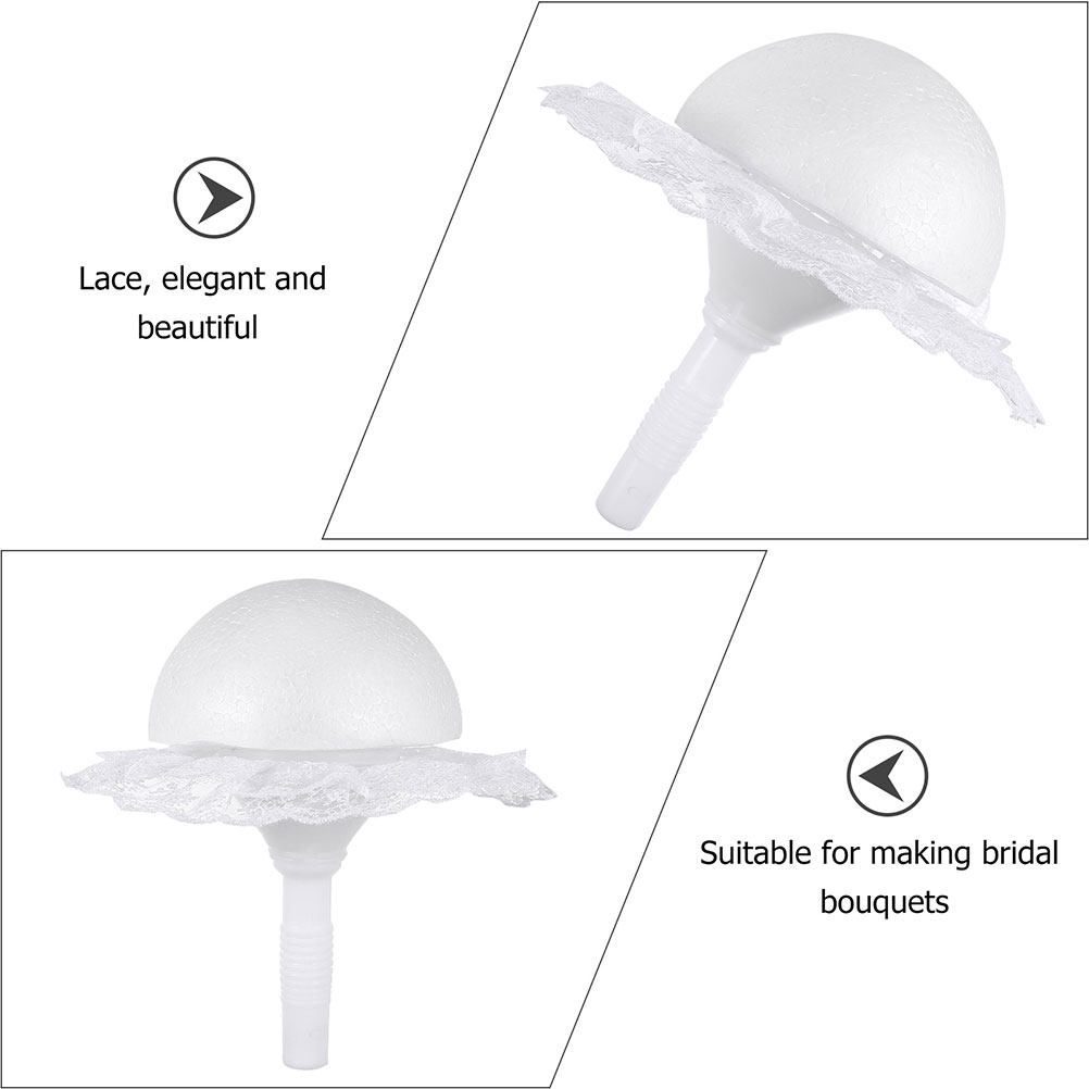 1Set Half Ball Foam Bouquet Ho - Bouquet Holder Foam ulasan dan harga